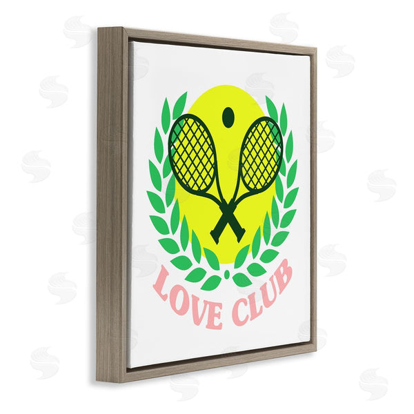 Stupell Industries Stupell Studio | Love Club Tennis Rackets Sports Wall Art