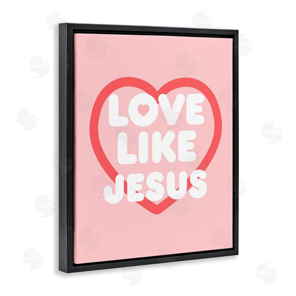 Stupell Industries Stupell Studio | Love Like Jesus Heart Wall Art