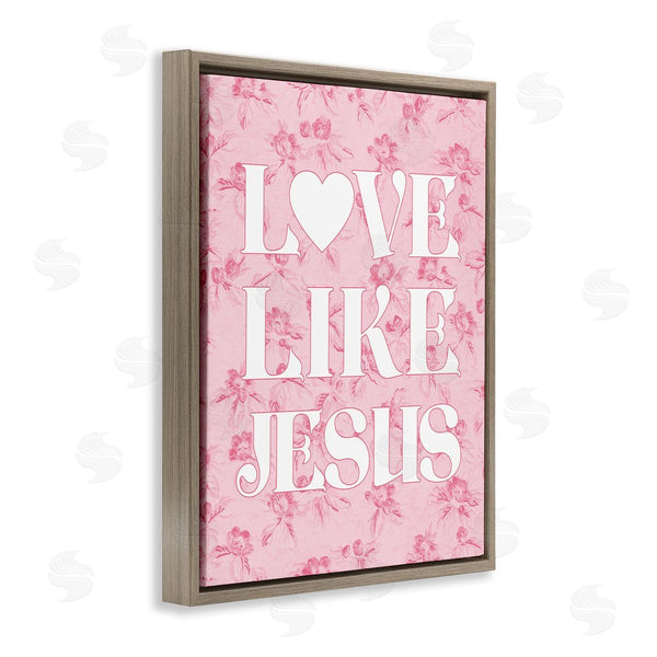 Stupell Industries Stupell Studio | Love Like Jesus On Floral