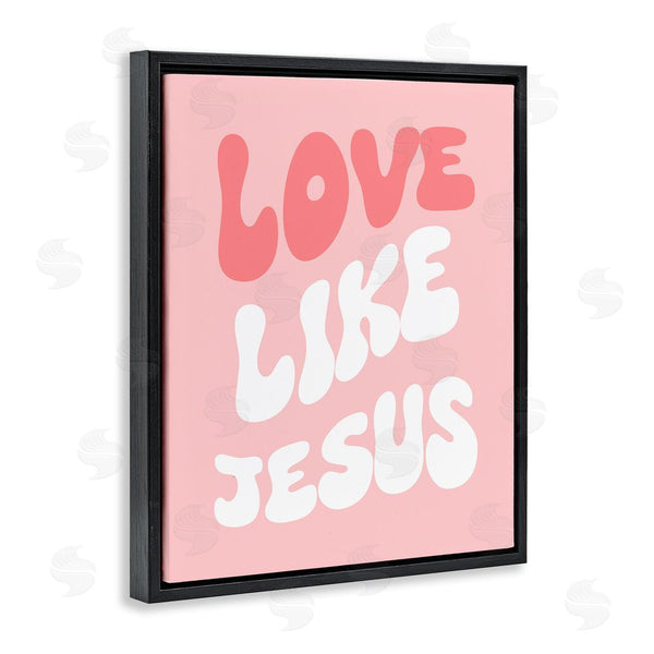 Stupell Industries Stupell Studio | Love Like Jesus Retro Wall Art