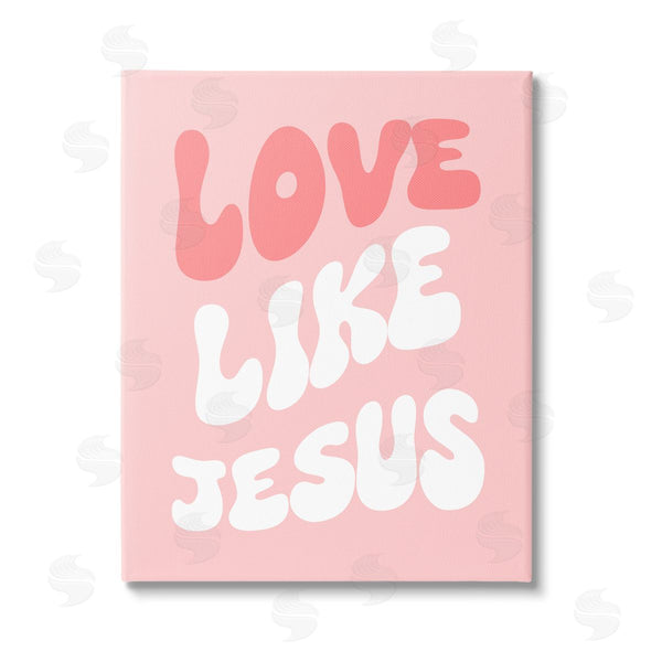 stupell industries Stupell Studio | Love Like Jesus Retro Wall Art