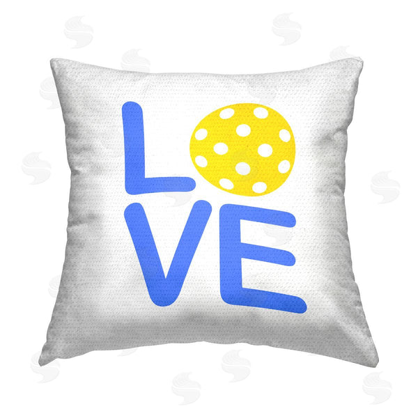 Stupell Industries Stupell Studio | Love Phrase Pickleball Printed Throw Pillow
