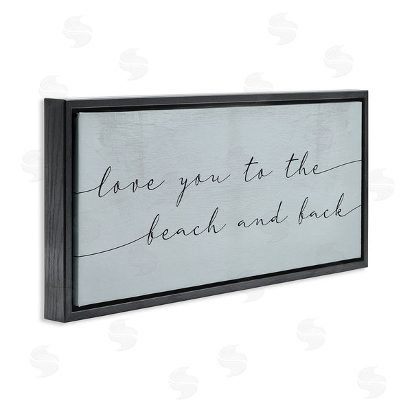 Stupell Industries Stupell Studio | Love You Beach & Back Wall Art