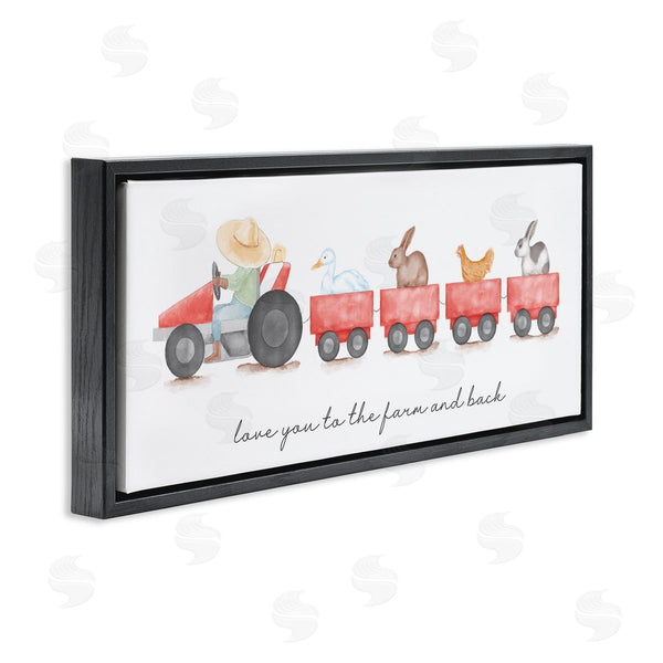 Stupell Industries Stupell Studio | Love You Farm And Back Wall Art