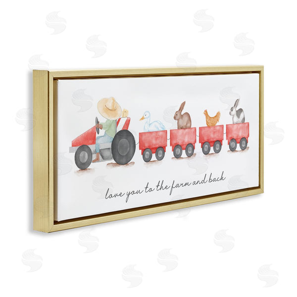 Stupell Industries Stupell Studio | Love You Farm And Back Wall Art