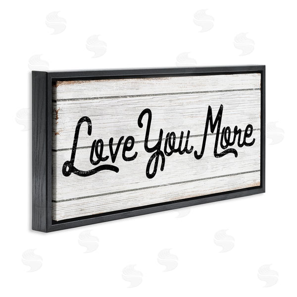 Stupell Industries Stupell Studio | Love You More Country Design