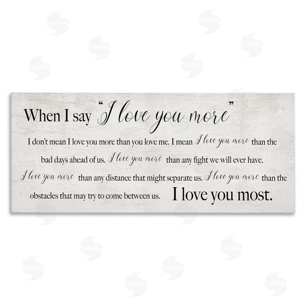 stupell industries Stupell Studio | Love You Most Sentiments Wall Art