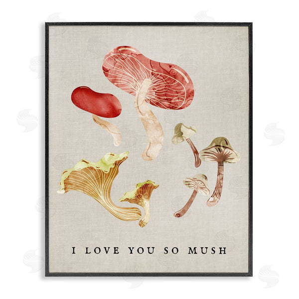 stupell industries Stupell Studio | Love You So Mush Pun Wall Art