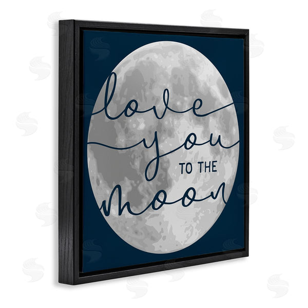 Stupell Industries Stupell Studio | Love You To Moon Night Sky
