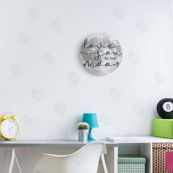 Stupell Industries Stupell Studio | Love You To Moon Quote Wall Art