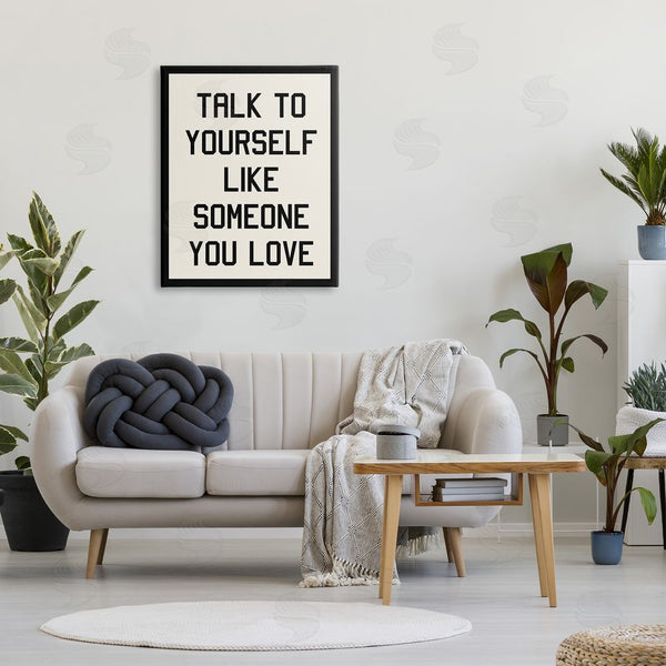 Stupell Industries Stupell Studio | Love Yourself Phrase Wall Art