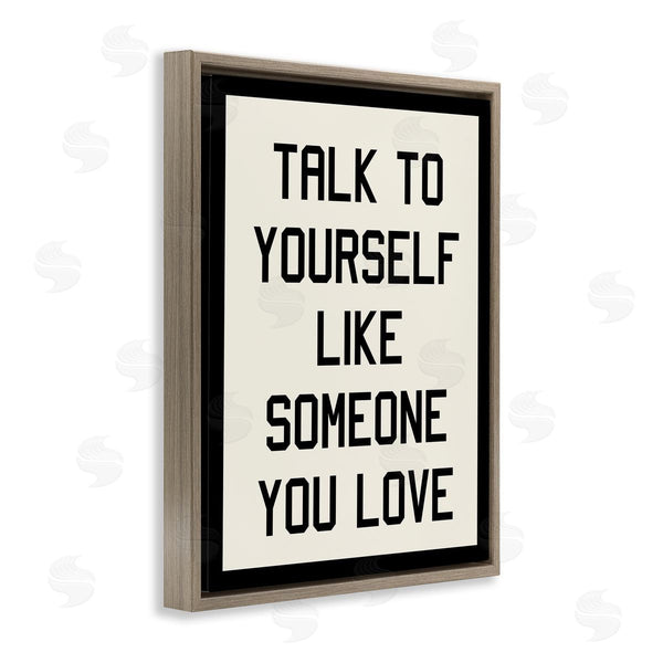 Stupell Industries Stupell Studio | Love Yourself Phrase Wall Art