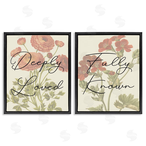 Stupell Industries Stupell Studio | Loved & Known Florals
