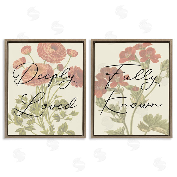 Stupell Industries Stupell Studio | Loved & Known Florals
