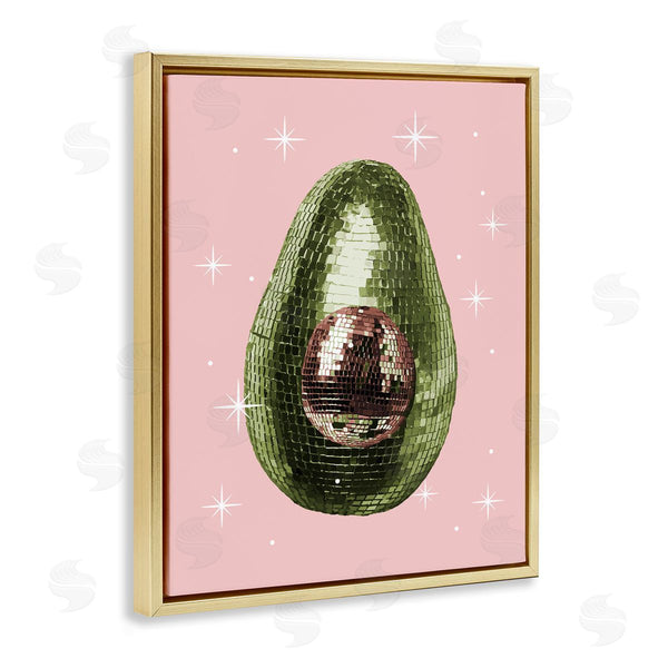 Stupell Industries Stupell Studio | Luminous Disco Avocado