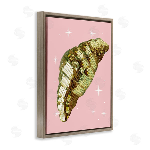 Stupell Industries Stupell Studio | Luminous Disco Croissant
