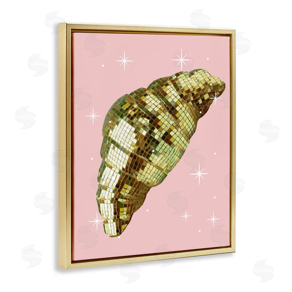 Stupell Industries Stupell Studio | Luminous Disco Croissant