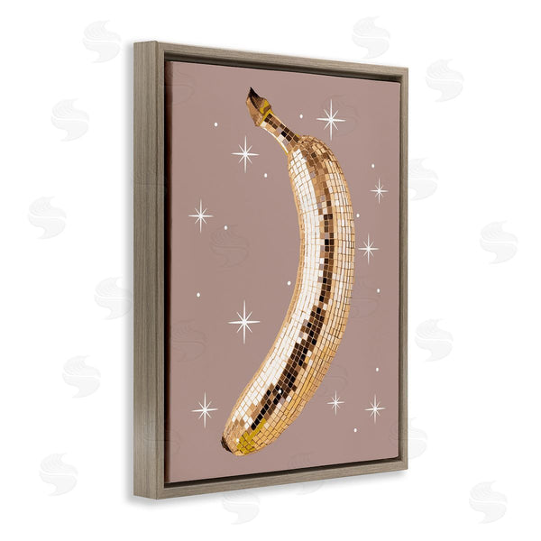 Stupell Industries Stupell Studio | Luminous Glam Banana