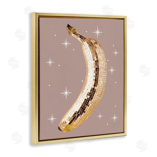 Stupell Industries Stupell Studio | Luminous Glam Banana