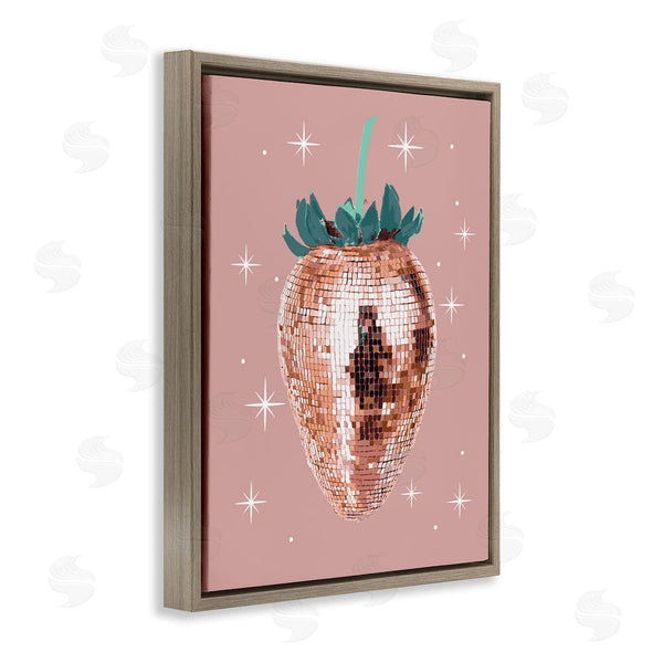 Stupell Industries Stupell Studio | Luminous Glam Strawberry