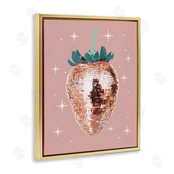 Stupell Industries Stupell Studio | Luminous Glam Strawberry