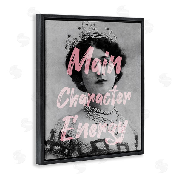 Stupell Industries Stupell Studio | Main Character Energy Trendy Pink Vintage Photography Wall Art