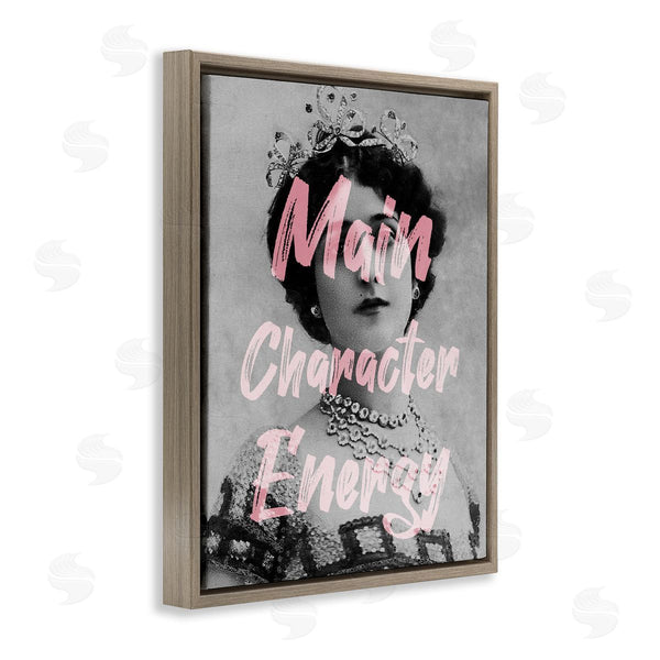 Stupell Industries Stupell Studio | Main Character Energy Trendy Pink Vintage Photography Wall Art
