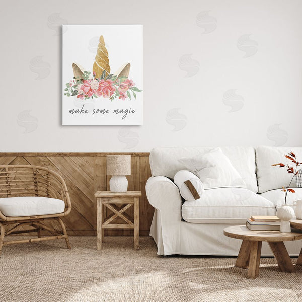 Stupell Industries Stupell Studio | Make Some Magic Unicorn Wall Art
