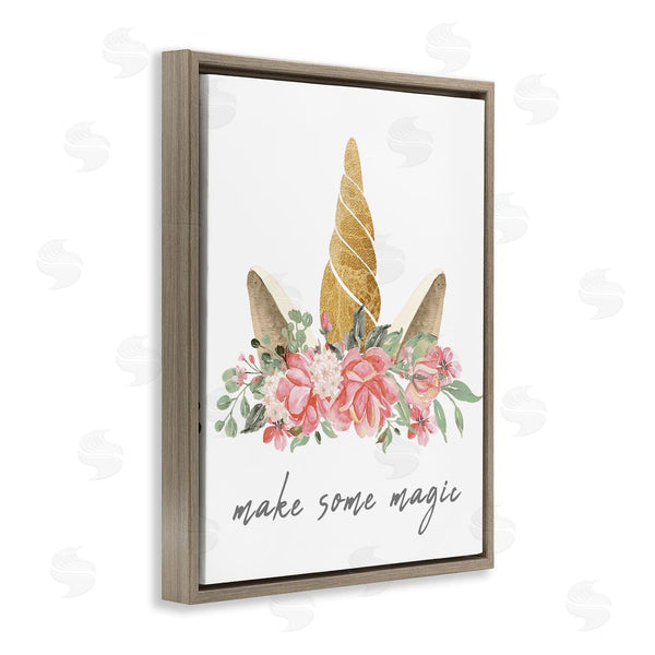 Stupell Industries Stupell Studio | Make Some Magic Unicorn Wall Art