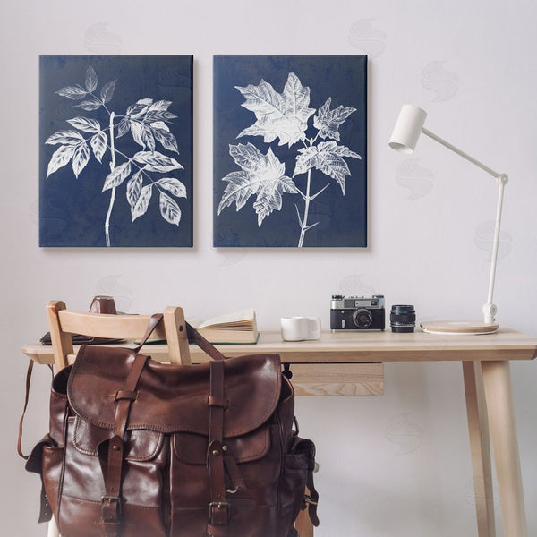 Stupell Industries Stupell Studio | Maple Leaf Elm Stem Vintage Illustration Wall Art