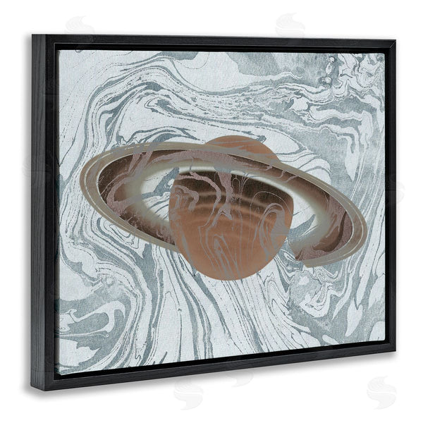 Stupell Industries Stupell Studio | Marble Pattern Planet Wall Art