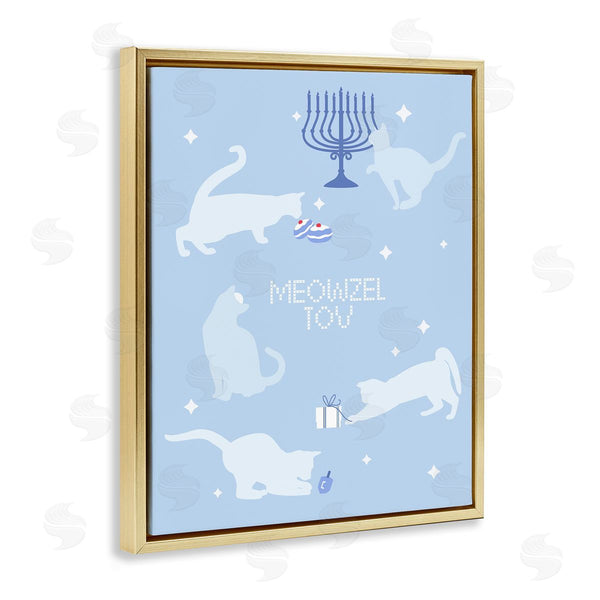 Stupell Industries Stupell Studio | Meowzel Tov Seasonal Cats