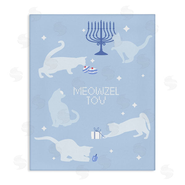 stupell industries Stupell Studio | Meowzel Tov Seasonal Cats