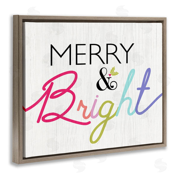 Stupell Industries Stupell Studio | Merry And Bright Whimsical Colors