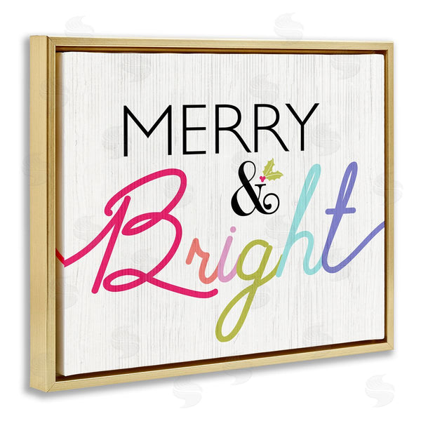 Stupell Industries Stupell Studio | Merry And Bright Whimsical Colors