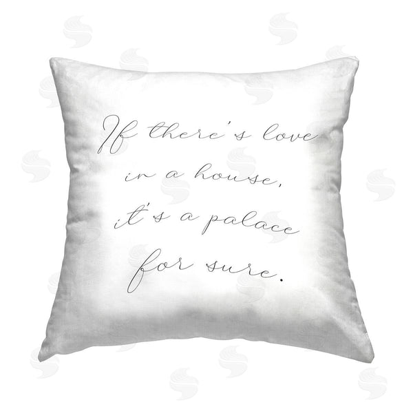 stupell industries Stupell Studio | Minimal Family Phrase Printed Throw Pillow