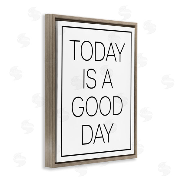 Stupell Industries Stupell Studio | Minimal Good Day Phrase Wall Art