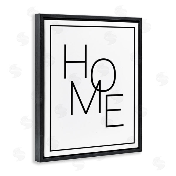 Stupell Industries Stupell Studio | Minimal Home Phrase Wall Art