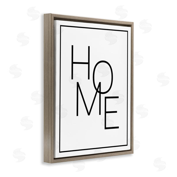Stupell Industries Stupell Studio | Minimal Home Phrase Wall Art