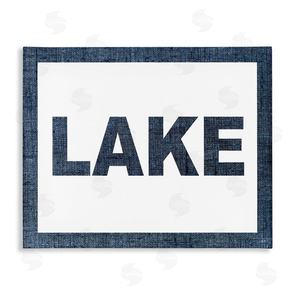 stupell industries Stupell Studio | Minimal Lake Phrase