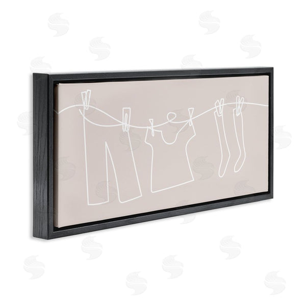 Stupell Industries Stupell Studio | Minimal Laundry Doodle Wall Art