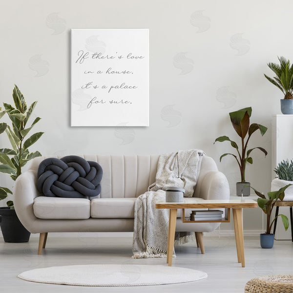 Stupell Industries Stupell Studio | Minimal Love In A House Wall Art