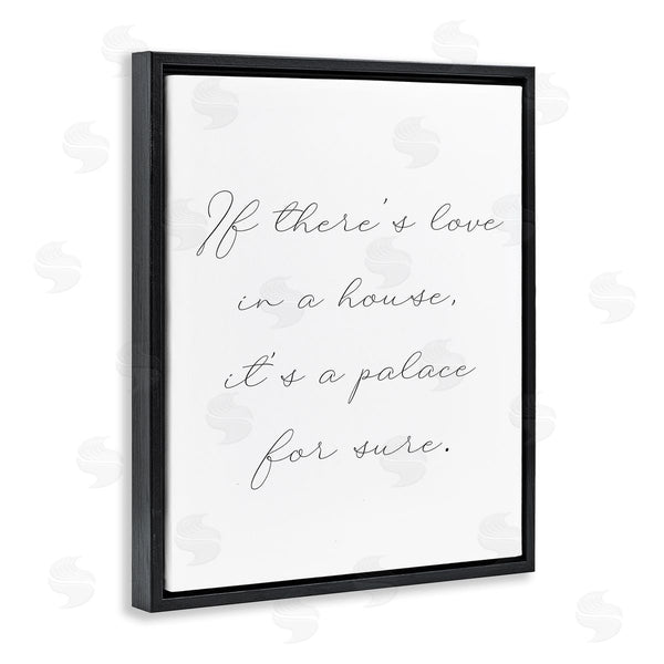 Stupell Industries Stupell Studio | Minimal Love In A House Wall Art