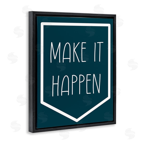 Stupell Industries Stupell Studio | Minimal Make It Happen Wall Art