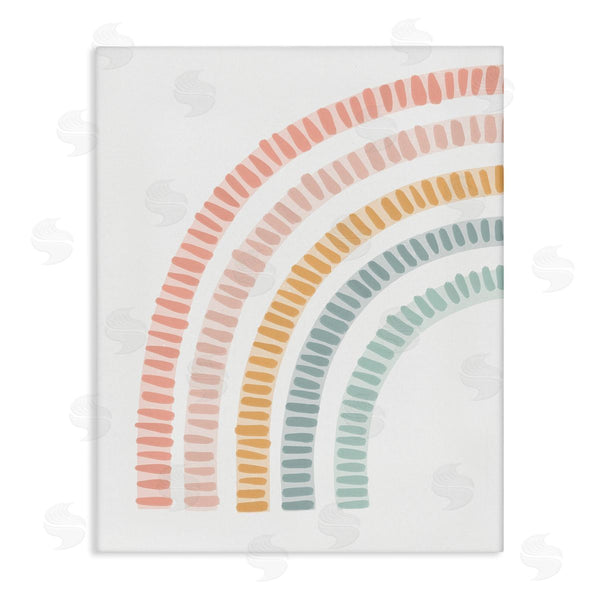 stupell industries Stupell Studio | Minimal Pastel Rainbow Wall Art