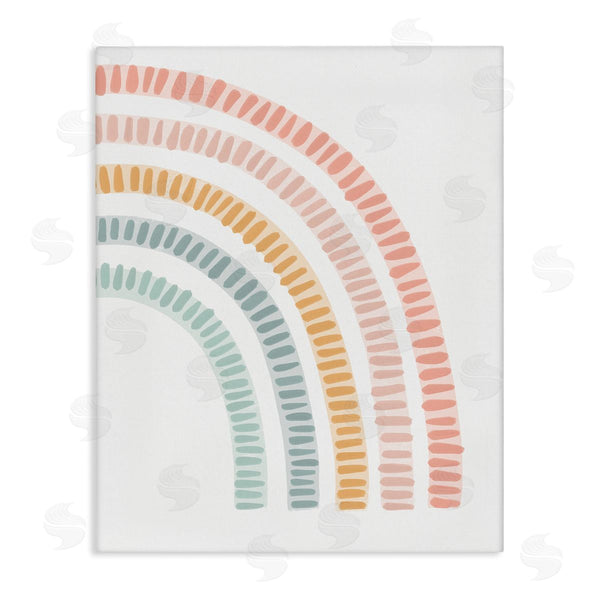 stupell industries Stupell Studio | Minimal Patterned Rainbow Wall Art