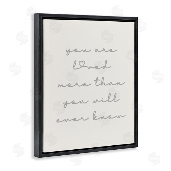 Stupell Industries Stupell Studio | Minimal You Are Loved Wall Art