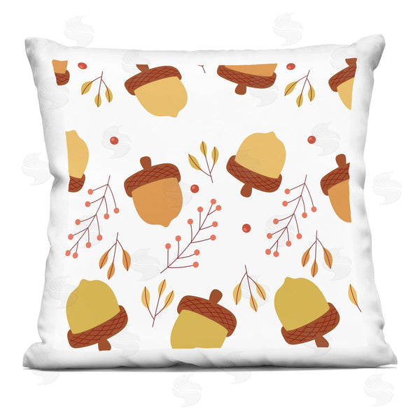 stupell industries Stupell Studio | Mixed Acorn Botanicals Fall Nature Leaves Printed Throw Pillow