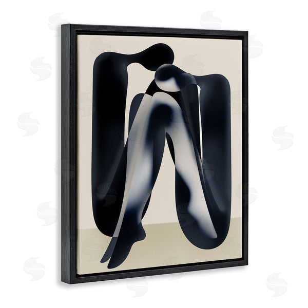 Stupell Industries Stupell Studio | Modern Figures Sitting Wall Art