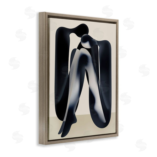Stupell Industries Stupell Studio | Modern Figures Sitting Wall Art